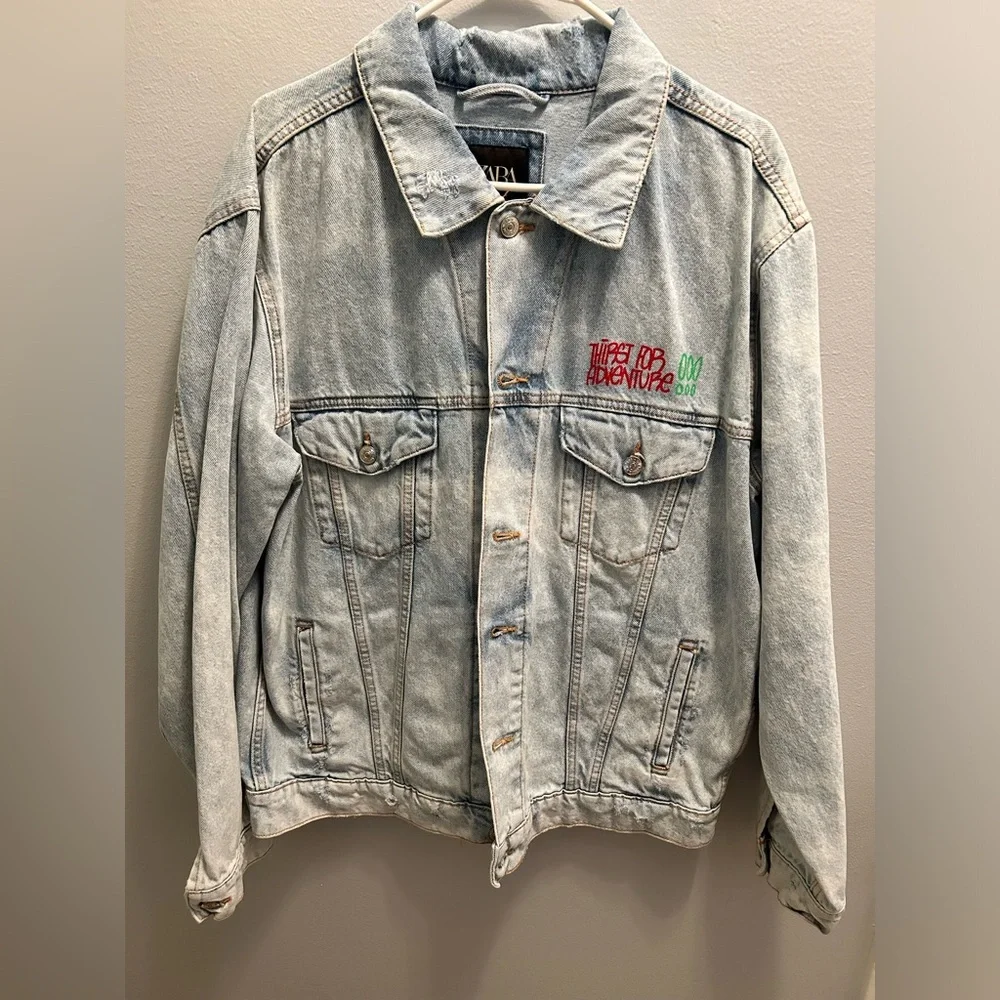 NWOT MENS JEAN JACKET - Picture 2 of 3